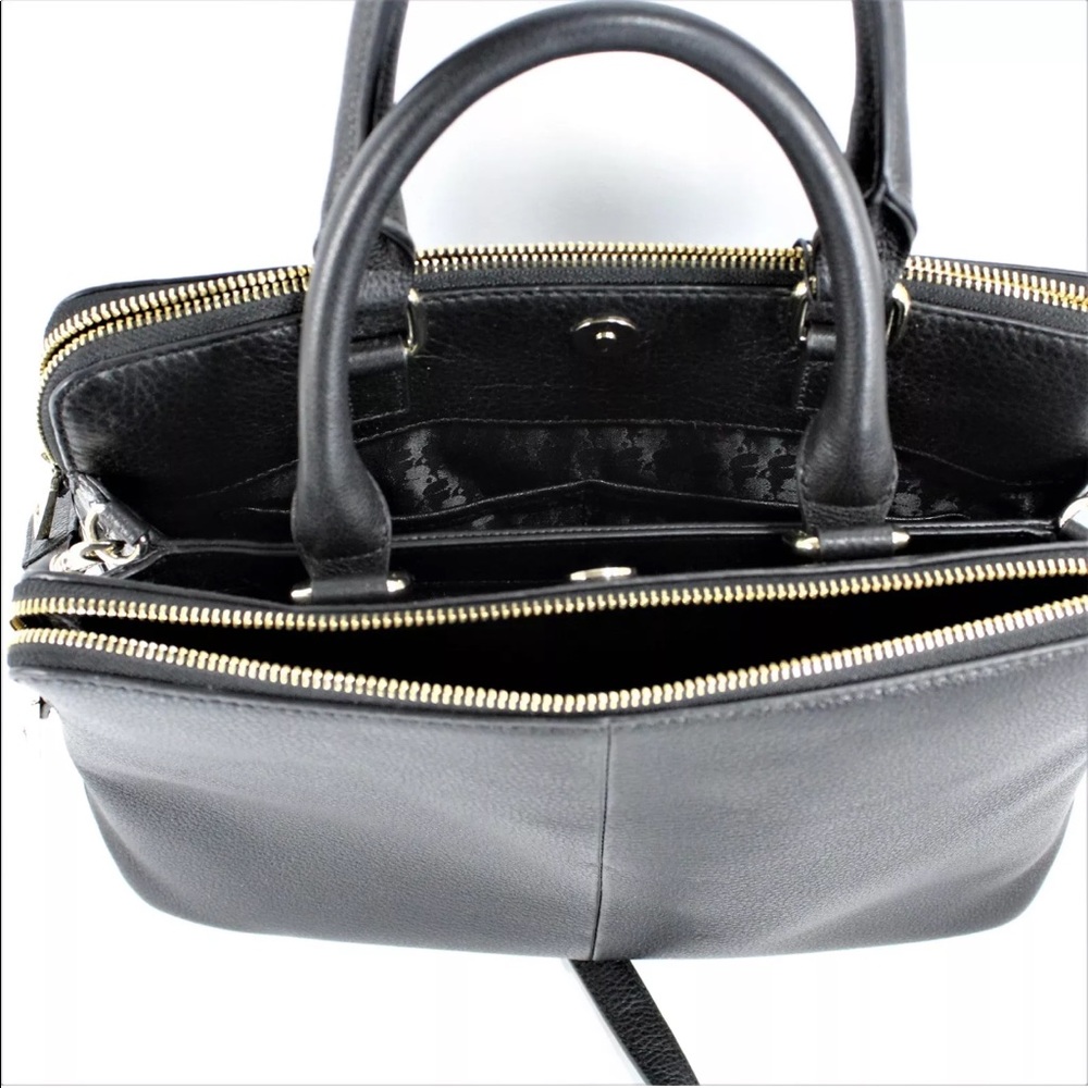 Karl Lagerfeld Paris Leather Handbag - Picture 4 of 8